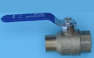 3/4" Brass Ball Valve MxF Threaded Ends