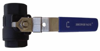 1/4" Carbon Steel 2000 PSI Full-Port Ball Valve