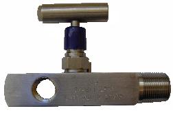3/4"x1/2" Stainless Steel Mx3F Gauge Needle Valve