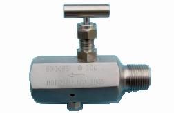 1/2" Stainless Steel FxM Block & Bleed Valve 6000 PSI