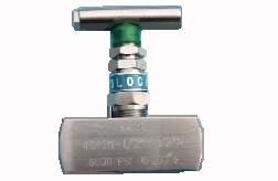 1/2" Stainless Steel FxF Needle Valve 6000 PSI Packed Stem