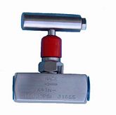 1" FxF Stainless Steel 10000 PSI Needle Valve