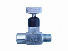 1/4" MxF Carbon Steel 6000 PSI Mini-Needle Valve