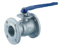 1" Flanged-End Stainless Steel Unibody 150# Ball Valve