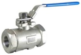 1/4" Stainless Steel 6000 PSI Full-Port Ball Valve