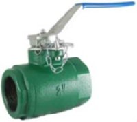 1" Ductile Iron 2000 PSI Full-Port Ball Valve