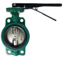 8" Ductile Iron Wafer Butterfly Valve