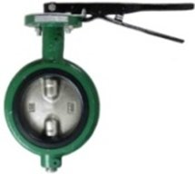6" Ductile Iron Wafer Butterfly Valve