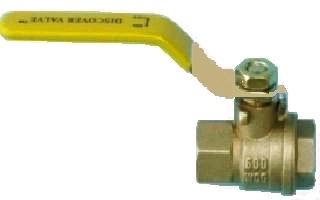 1/4" Brass Ball Valve FxF Threaded Ends