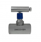 3/8" FxF Carbon Steel 6000 PSI Needle Valve