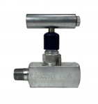 3/8" MxF Carbon Steel 6000 PSI Needle Valve