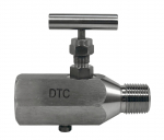 1/4" Stainless Steel Block & Bleed 6,000 PSI
