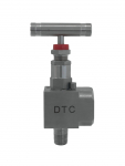 1/4" MxF Stainless Steel 10000 PSI Angle Valve