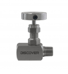 1/4" MxF Stainless Steel Mini-Needle Valve 10,000PSI