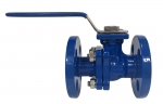 1-1/4" Flanged Carbon Steel Ball Valve ANSI 150#