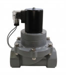 2" CPVC Solenoid Valve - NPT - N/C